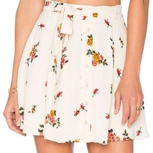 Privacy Please Dresden Skirt Floral Size M